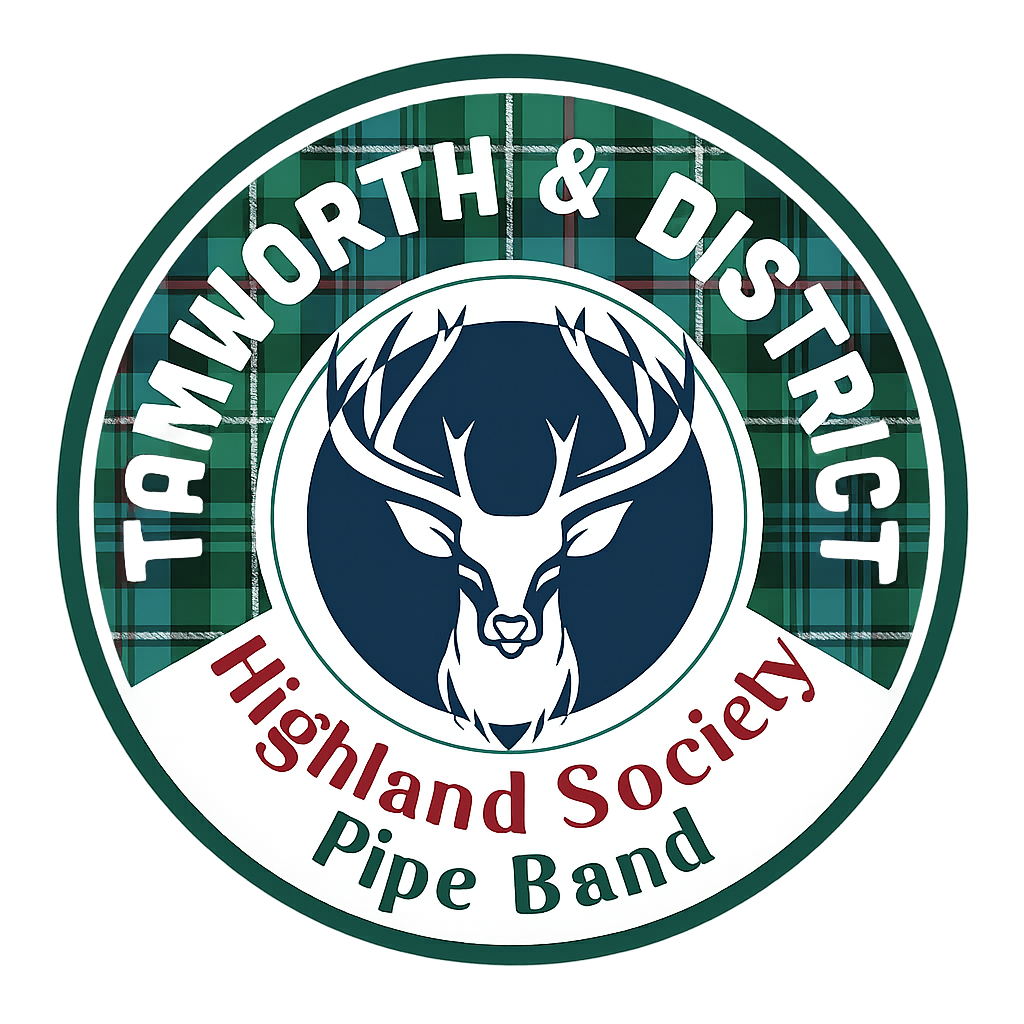 Tamworth Pipe Band Logo
